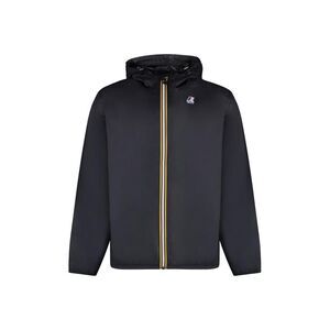 K-WAY Men's Lightweight Hooded Jacket Men BLACK Outerwear